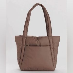 Baggu Puffy Mini Tote Cocoa (Brown)